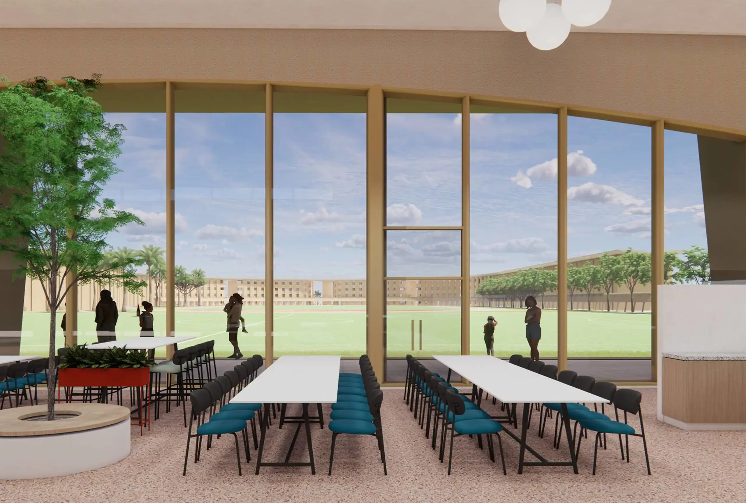 Wellington college lagos cafeteria